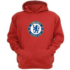 Genérico - Polerón Canguro Chelsea Rojo Talla Xs Unisex