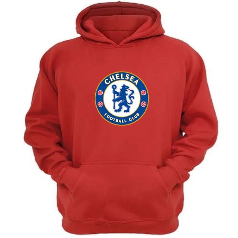 Genérico - Polerón Canguro Chelsea Rojo Talla M Unisex