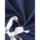 thumbnail image 5 of INSPIRE CHIC Conjuntos de Pijama para Mujer de Manga Corta con Estampado de Lazo Bonito, Suave y Cómodo, Camisetas con Botones y Pantalones Cortos 2 Piezas XL Azul, 5 of 6