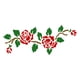 thumbnail image 1 of Stencil Floral Rosa 33X14 Cm, 1 of 1