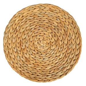 Magideal - Manteles Individuales Tejidos, Almohadillas Resistentes Al Calor, Chimenea Antideslizante, Manteles Individuales Decorativos Rústicos Elegantes, Mante , 18 Cm