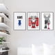 thumbnail image 1 of KAWS Pintura decorativa Tarjeta de marea 3 Panel Lienzo Arte de pared La imagen impresa en lienzo s para decoración del hogar Sin marco, 1 of 3