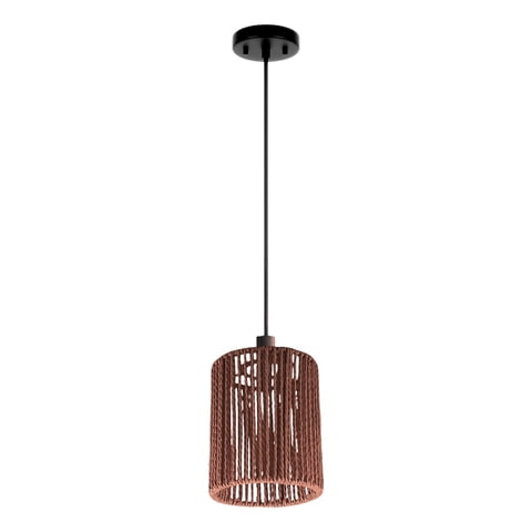 Genérico - Lámpara Colgante Natural Bohemia Tejida Decorativa Jhn