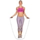 thumbnail image 5 of Jump Rope WOD Nation, acero aleado negro, longitud ajustable, 5 of 8