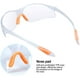 thumbnail image 4 of Lot de 12 Lunette de Sécurité Lunettes de Protection Travail avec Lentilles Transparentes Anti-Buée Lunette Protection pour Jardin Laboratoire Chimie bv8HzJQeO, 4 of 5