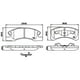 thumbnail image 2 of Pastillas Freno para auto COMLINE CBP32249, 2 of 3