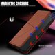 thumbnail image 4 of Funda Cartera Magnética para Motorola MOTO G Stylus 5G 2023 Protección Antichoque con Ranuras Marrón, 4 of 6