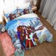 thumbnail image 2 of Princess and Beast Cartoon Duvet Cover Set 100% Microfiber Bedding Set Skin-Friendly 3 Piece Comforter Cover Set for a Comfortable Sleep, 2 of 5