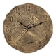 thumbnail image 5 of Reloj De Pared De 12 Pulgadas Impermeable Para Interiores Y Exteriores Con Pantalla De Temperatura Silenciosa, 5 of 5