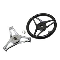 Magideal - Volante De Barco De 13,4 Pulgadas, Antideslizante, Duradero, Con Orificio Cónico, Accesorios Para Barcos, Volante Marino Para Yates, Embarcaciones