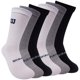 thumbnail image 1 of Calcetines Deportivo Largo Hombre Gris Talla 40-44, 1 Un, 1 of 2