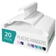 thumbnail image 1 of Perchas de plástico NEATERIZE para ropa, 20 unidades, para adultos, color blanco, 1 of 7