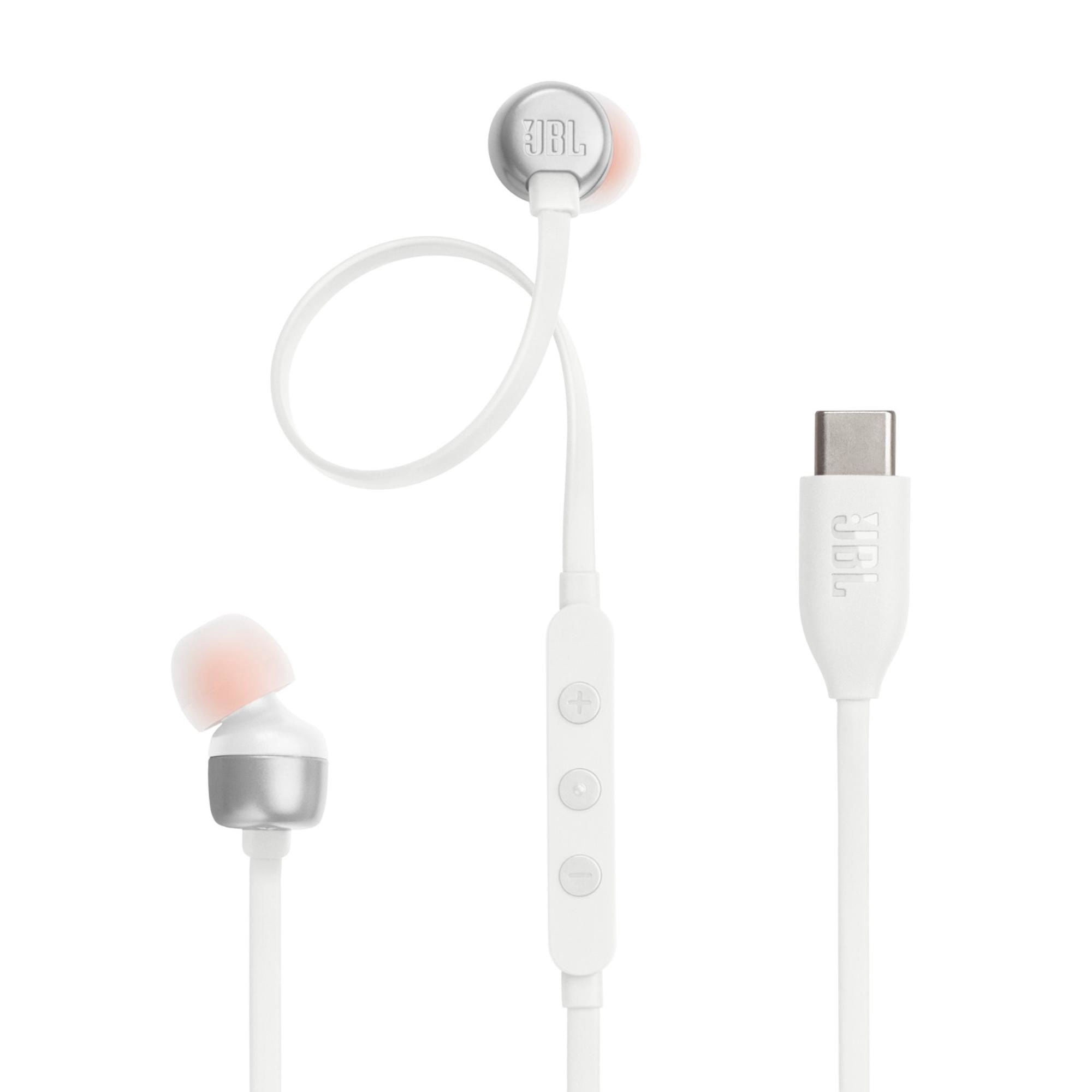 Audífonos In Ear JBL Tune 310C USB Blanco