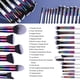 thumbnail image 4 of Set de brochas de maquillaje BS-MALL Premium sintéticas, 18 piezas con funda, 4 of 6