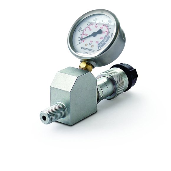 Adaptador de Manómetro Enerpac GA45GC de Acero