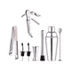 thumbnail image 1 of Kit Juego Coctelera Profesional Bar 8 Piezas Acero Inoxidable, 1 of 3