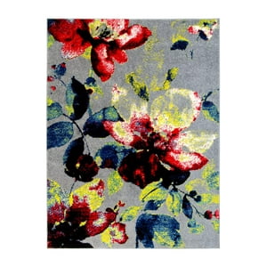 Modalfo - Alfombra Florida Gris 120 X 180 Cm