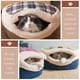 thumbnail image 3 of Cama para gatos Cave Urnat cerrada, autocalentable con tapa desmontable, 3 of 7