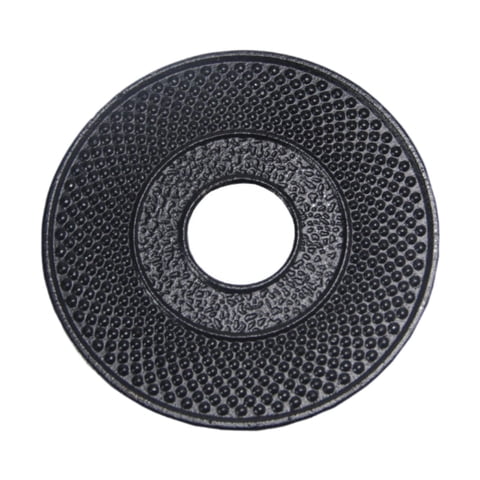 Magideal - Salvamanteles De Hierro Fundido De 5,2 Pulgadas De Diámetro Para Decoración De Mesa, Cojín Para Taza, Almohadilla Aislante Térmica Para Tetera, Tapete