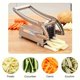 thumbnail image 3 of Cortador de Papas Fritas Picador Perfecto Antideslizante Cocina Hogar en Acero Inoxidable Figoimport, 3 of 3