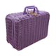 thumbnail image 5 of Maleta Tejida Con Asa Maleta De Picnic Portátil Para Salidas A Casa Escritorio Violeta S, 5 of 5
