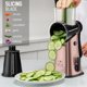 thumbnail image 5 of Rallador de queso rotativo Zulay Kitchen de 5 cuchillas, 5 of 9