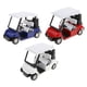 thumbnail image 1 of 3 Piezas 1:20 Mini Carro De Golf Extraíble De Aleación Con Palos Modelo De Juguete Fundido A Presión, 1 of 5