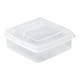thumbnail image 2 of Contenedor para refrigerador de queso en rodajas, contenedor con tapa abatible, recipientes de almacenamiento de Pp herméticos transparentes, bloque d, 2 of 5