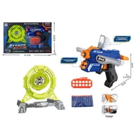 Juguete Set Lanzador, 10 Dardos Y 1 Tablero - Toyng