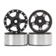 thumbnail image 2 of 4pcs RC Metal Wheel Rim Beadlock Wheels Hub Para SCX24 Xi Mi Jimny Black B, 2 of 5