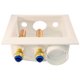 thumbnail image 4 of Caja de enchufe Tectite FSBBOXWMWH de latón blanco sin plomo, 4 of 7