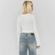 thumbnail image 2 of Sweater Mujer Round Neck Blanco Corona, 2 of 5