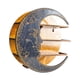 thumbnail image 1 of Estante De Madera Con Forma De Luna, Estante Colgante Multiusos Para Colección De Rocas, Plantas Pequeñas Y Profundas, 1 of 5