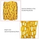 thumbnail image 3 of Cadena de seguridad de 30 m (98 pies), eslabones de plástico amarillo para control de multitudes en entornos industriales (8 mm de grosor), 3 of 7