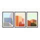 thumbnail image 1 of Set de Cuadros Arquitectura Minimal con Marco Negro, 1 of 1