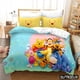 thumbnail image 1 of x2127 Bed SheetsThe Pooh Tigger Piglet Bedding Set Cute Cartoon Duvet Cover Set Quilt Cover Pillowcase Home Textile For Kids Boys Girl 3-Piece Bedding Set (1 Duvet Cover + 2 Pillow Shams) nj2127, 1 of 5