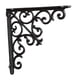 thumbnail image 4 of Soporte De Estante Decorativo Para El Hogar De Hierro Con Tornillos Soporte De Estante De Pared De Montaje En Pared L, 4 of 5