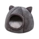 thumbnail image 2 of Cama Para Gatos Con Juguete Colgante Con Cojín Extraíble Lavable Para Gatito Gris Oscuro, 2 of 5