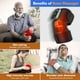 thumbnail image 3 of USB Electric Heating Kneepads Shoulder Massage Heated Knee Brace Straps Adjustable Extension Pads For Knee Arm Neck, 3 of 3