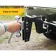 thumbnail image 3 of Soporte de bola doble ajustable MAXXHAUL 50963 para receptor de 2 pulgadas, 3 of 4