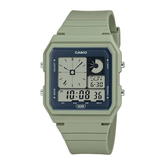 Reloj Lf-20w-3adf Resina Unisex Verde Verde