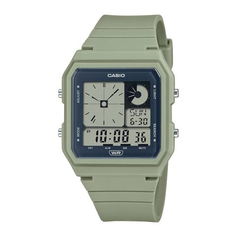 Casio - Reloj Lf-20W-3Adf Resina Unisex Verde Verde