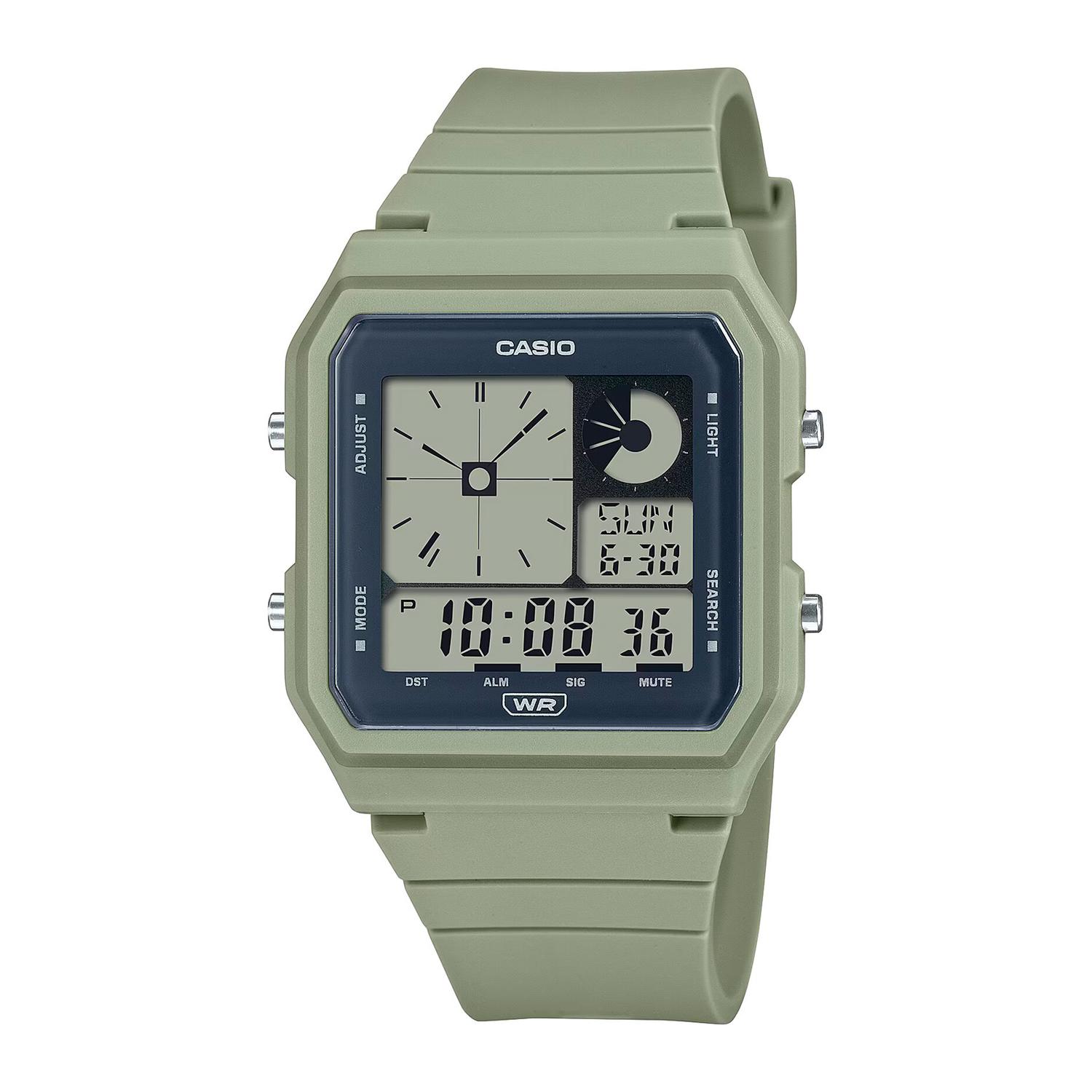 Casio - Reloj Lf-20W-3Adf Resina Unisex Verde Verde