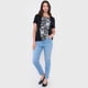 thumbnail image 4 of Polera Mujer Print Boho Negro Corona, 4 of 5