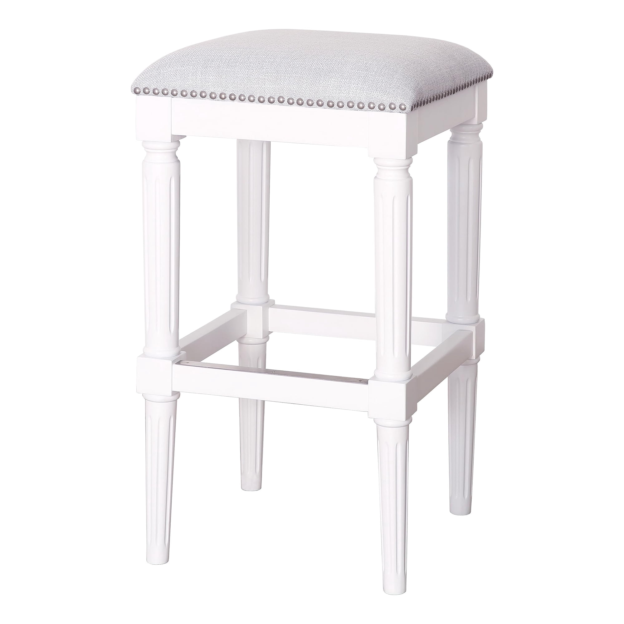 Taburete De Bar New Ridge Home Goods Manchester 31 Cm Farmhouse White