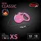 thumbnail image 2 of Correa retráctil para perros FLEXI New Classic Cord para perros X-Small, 2 of 7