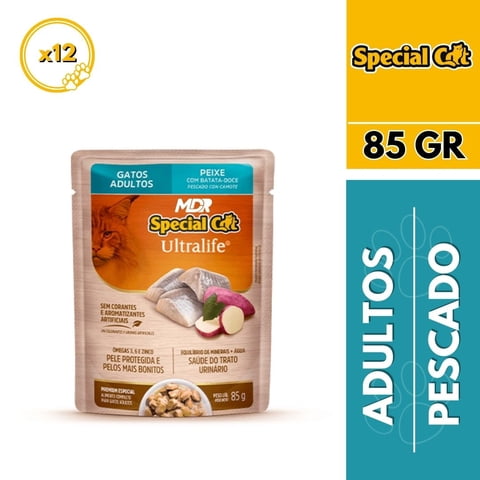 Special Cat - Sobre Adulto Pescado 85Gr X12 Und