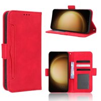 Funda Tipo Billetera Foxdock Para Samsung Galaxy S23 5G – Tapa Flip Con Tarjetero