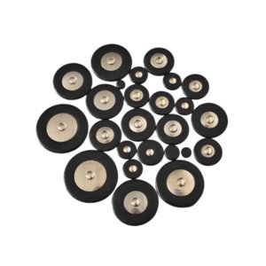 Bothyi - Almohadillas De Cuero Pu Para Saxofón, Repuesto Para Accesorio De Saxofón Alto, 25 Uds.