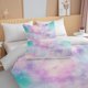 thumbnail image 4 of Purple Unicorn Full Bedding Set for Kids Boys Girls Glitter Galaxy Unicorn Duvet Cover 3 Piece Space Unicorn Comforter Cover, 4 of 5